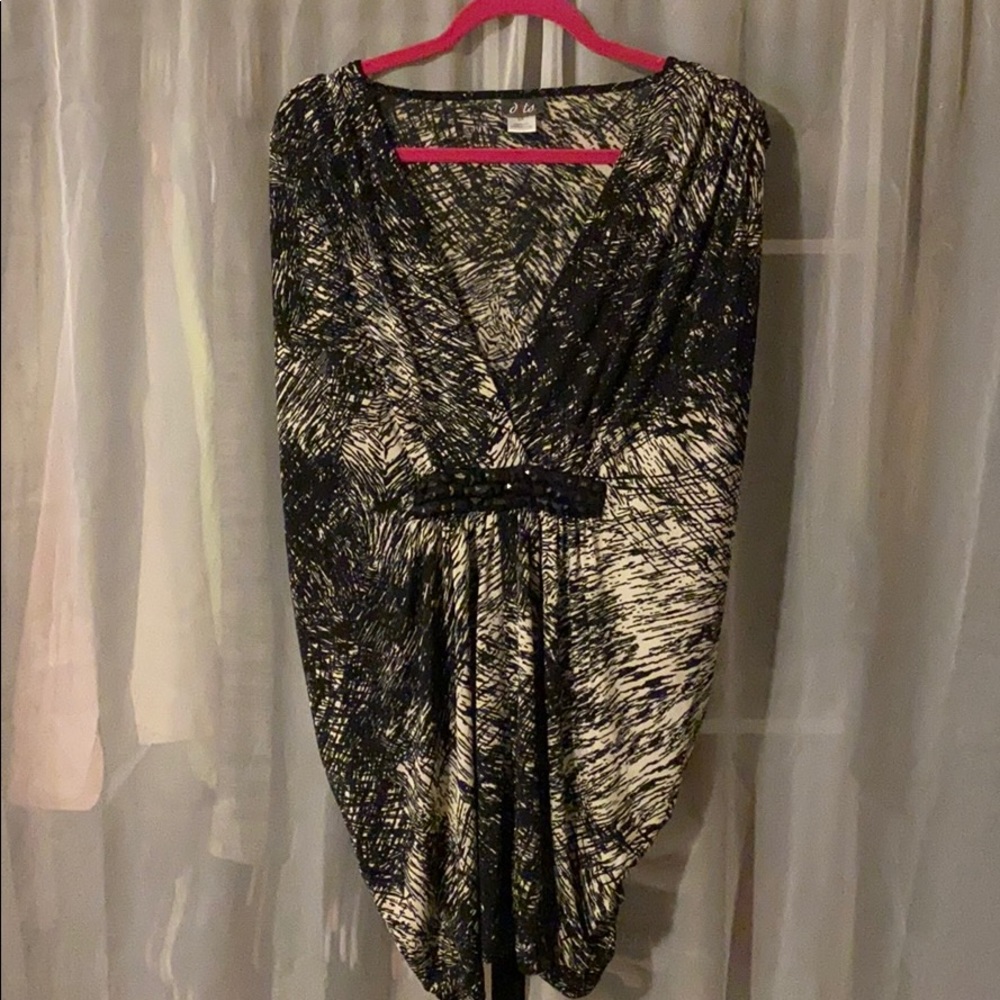 Dots Plus Size Flowy Shirt